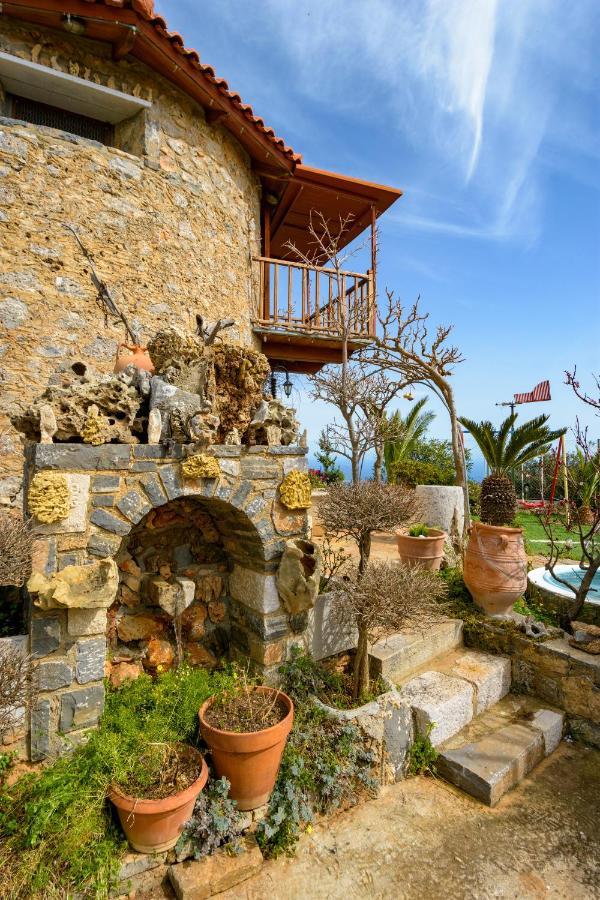 Traditional Windmill-Milos Kroustas Екстериор снимка